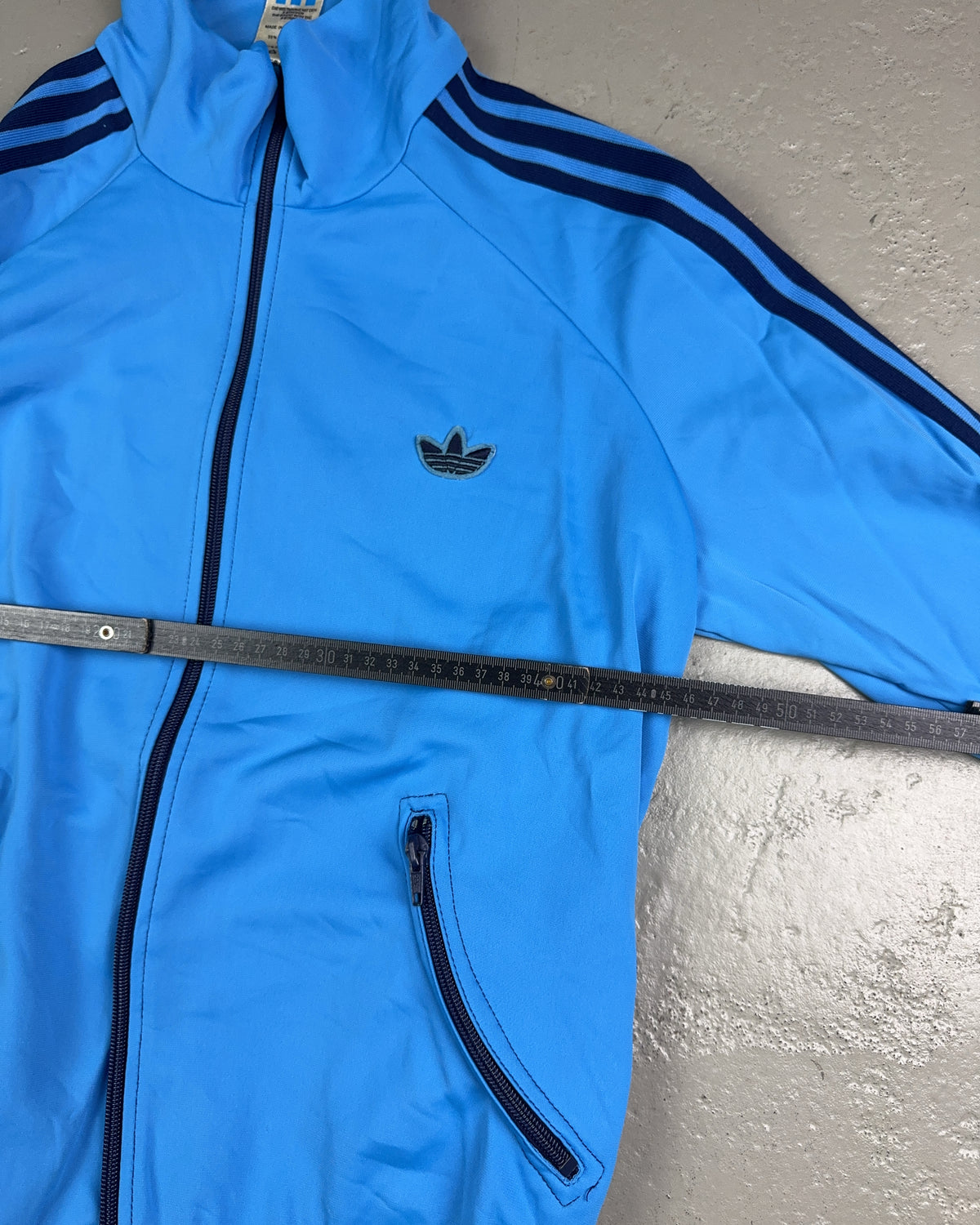 1970's Adidas Trefoil Track Jacket *very rare (S)
