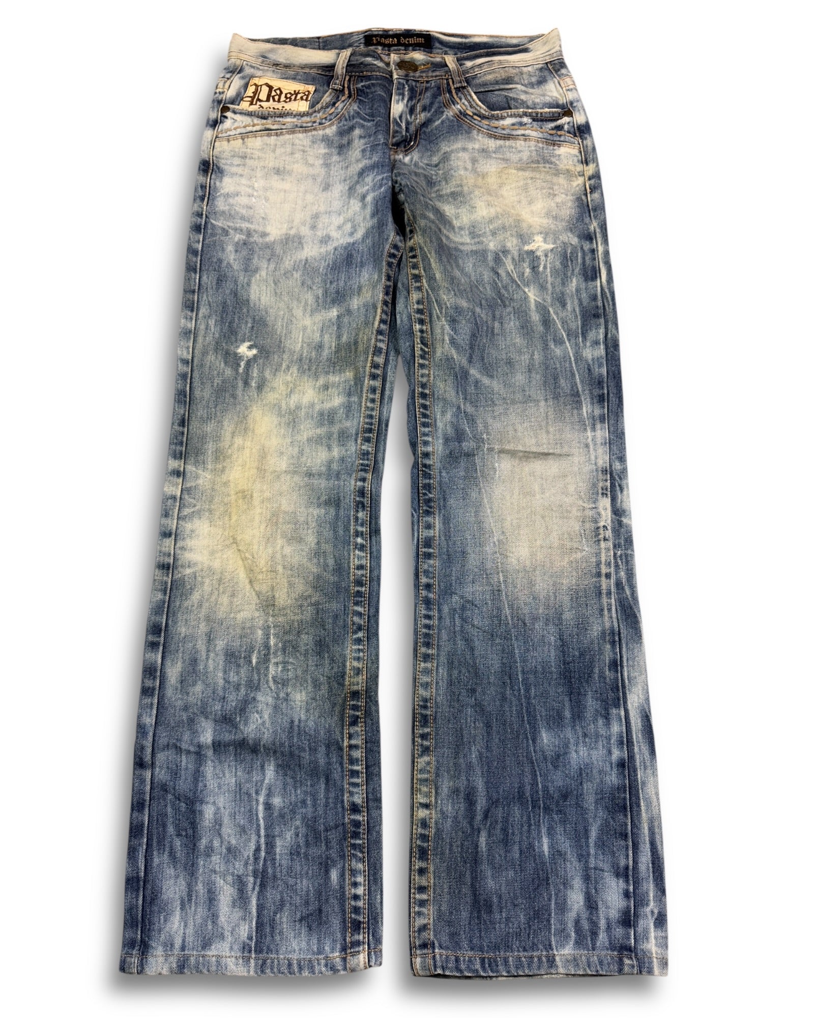 2000's Pasta Denim Straight/Baggy Jeans *rare 30x30 (M)