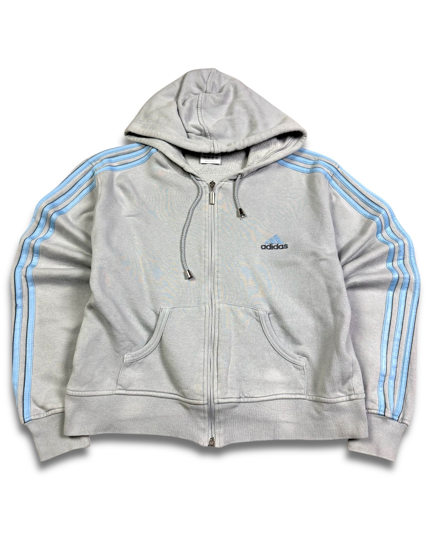 2000‘s Adidas Cropped Zip Hoodie Women‘s *rare (M)