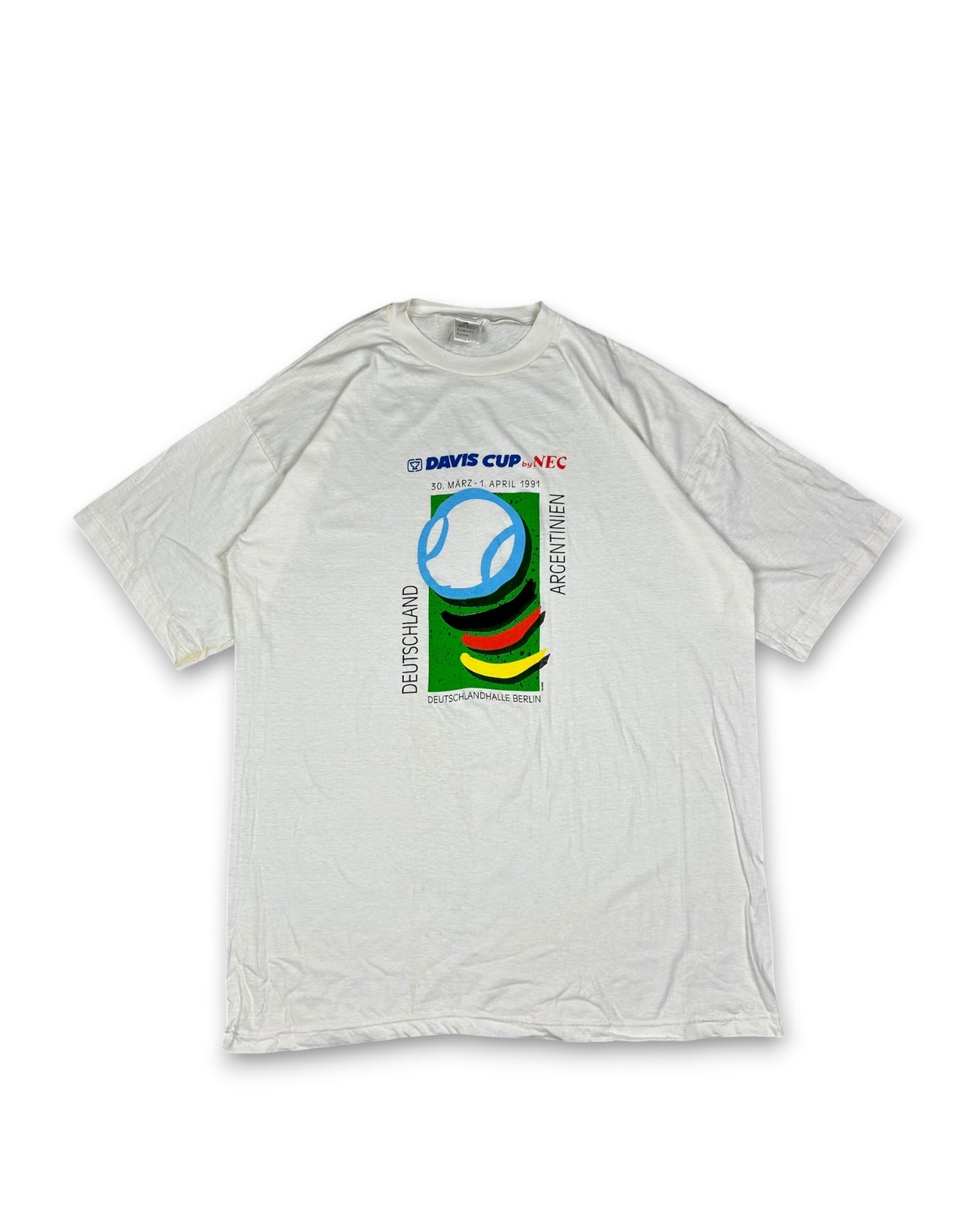 1990's Tennis Davis Cup T-Shirt *very rare (XXL)