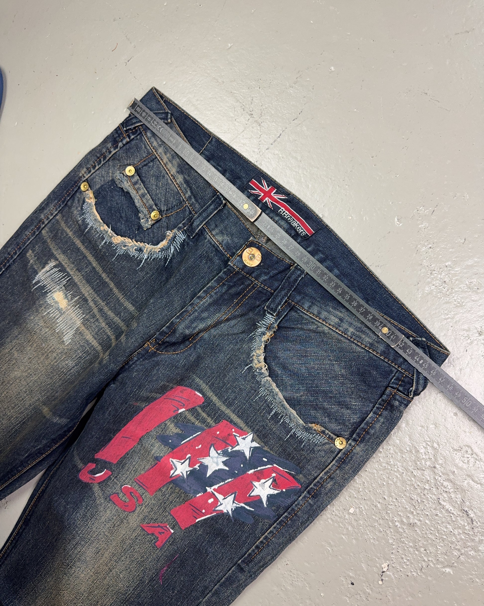 2000's BBreakers Korean Archive Straight/Baggy Jeans *rare 36x34 (XL)