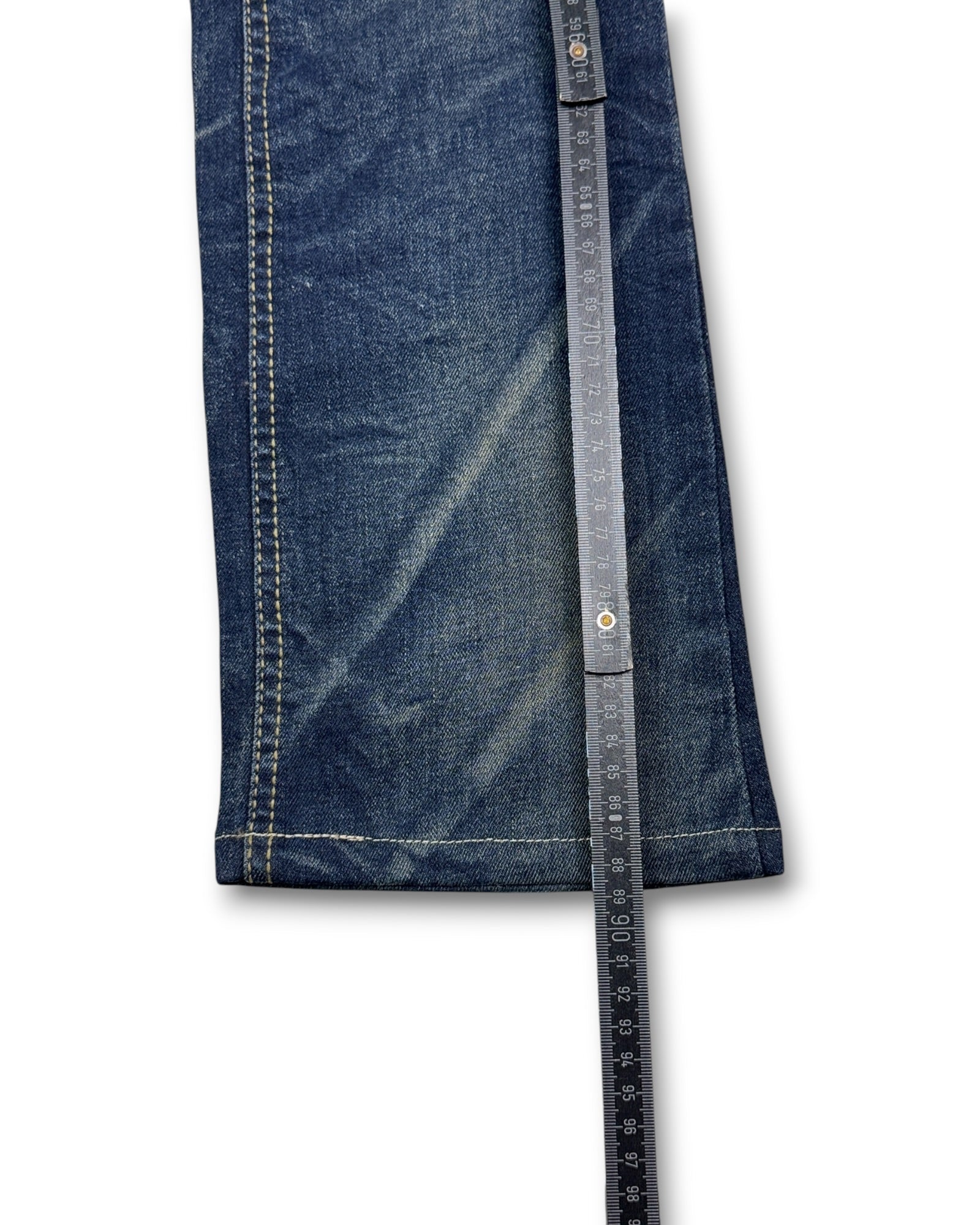 2000's Lolita Low Waist/Bootcut Japanese Archive Jeans Women's *very rare W27 (S)
