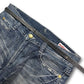 2000's Bobson Straight/Baggy Japanese Jeans *rare 34x32 (L)