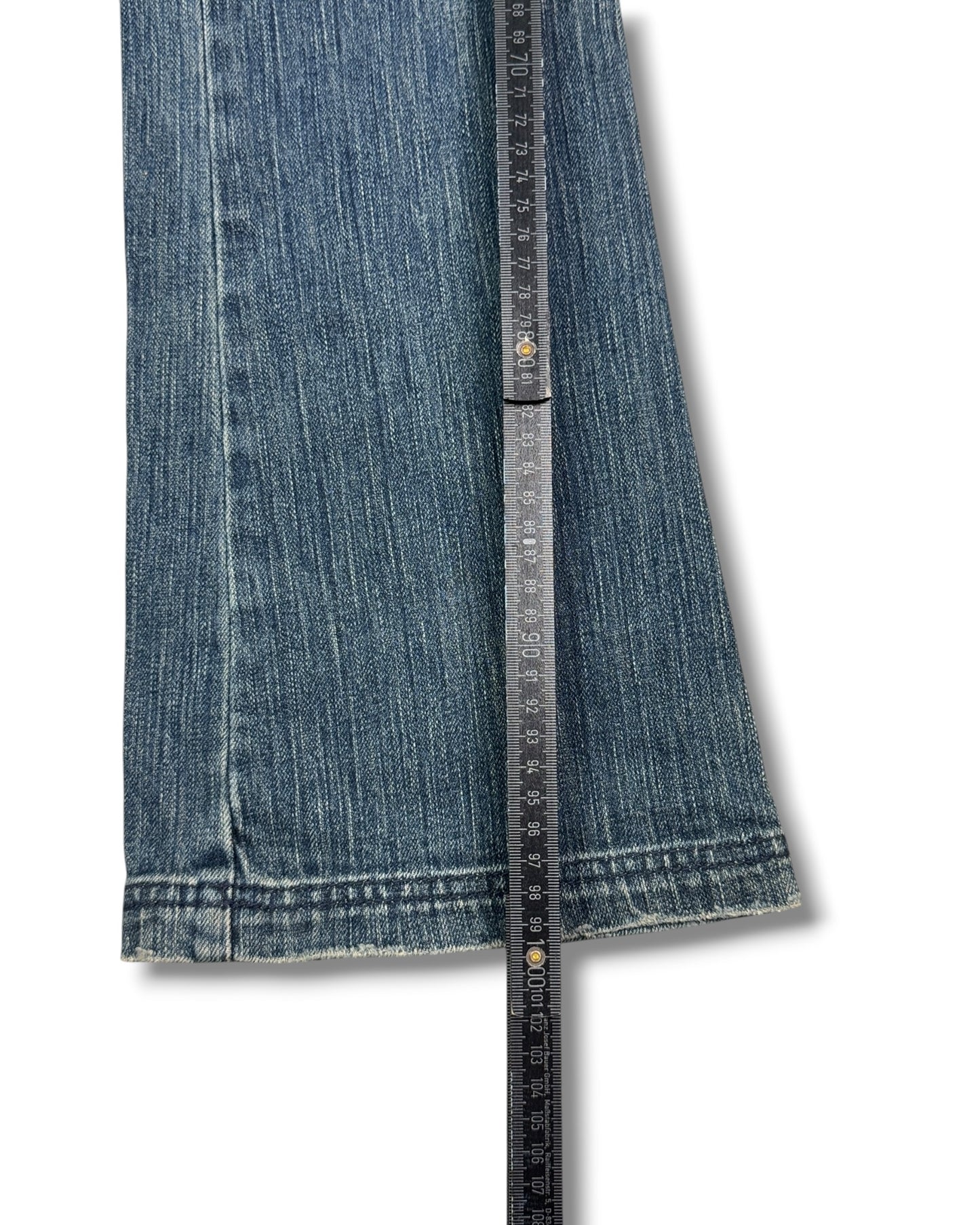 2000's Big Train Low Waist/Bootcut Jeans Women's *rare W28 (S)