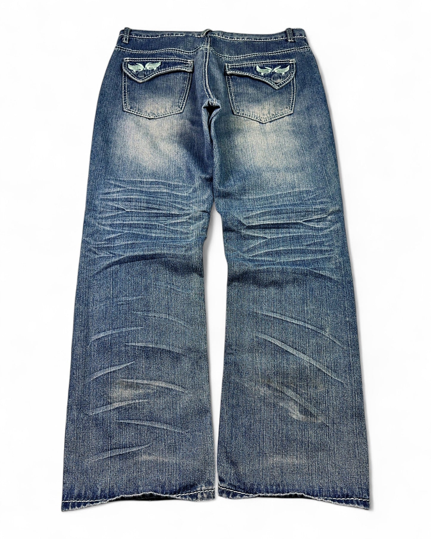 2000's Agile Baggy/Bootcut Jeans * 38x32 (XXL)