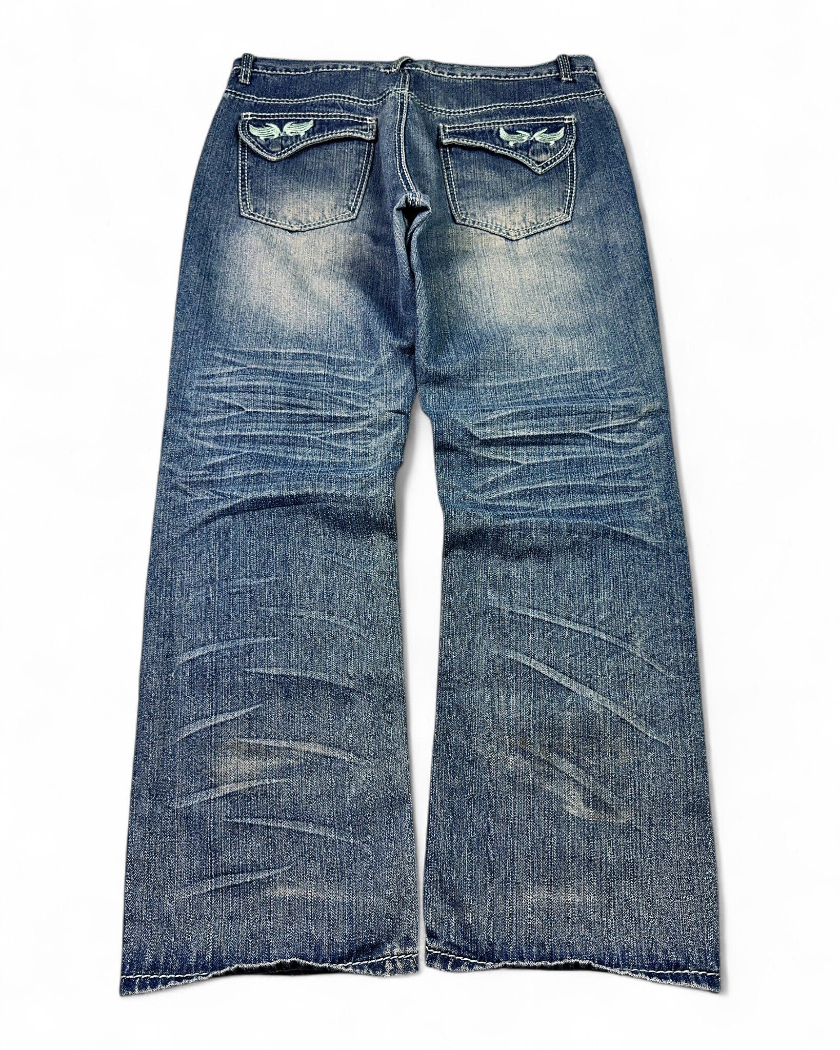 2000's Agile Baggy/Bootcut Jeans * 38x32 (XXL)