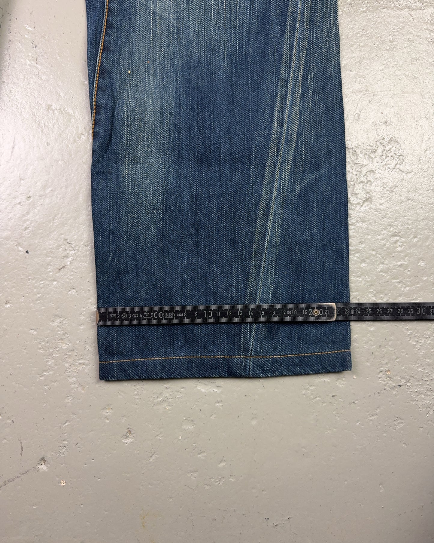 2000's Stockton Japanese Baggy Jeans *rare 30x32 (M)