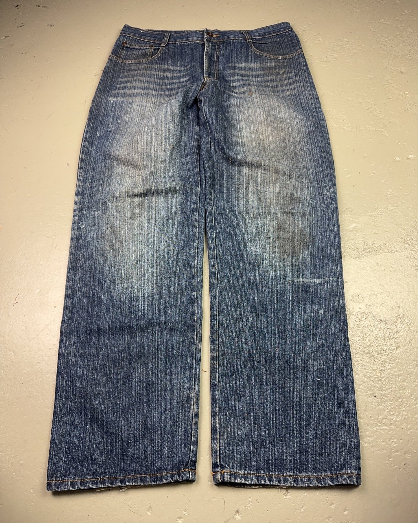2000's Eagle Japanese Baggy Jeans *rare 36x34 (XL)