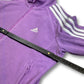 2000's Adidas Fleece Track Jacket Women's *rare (S)
