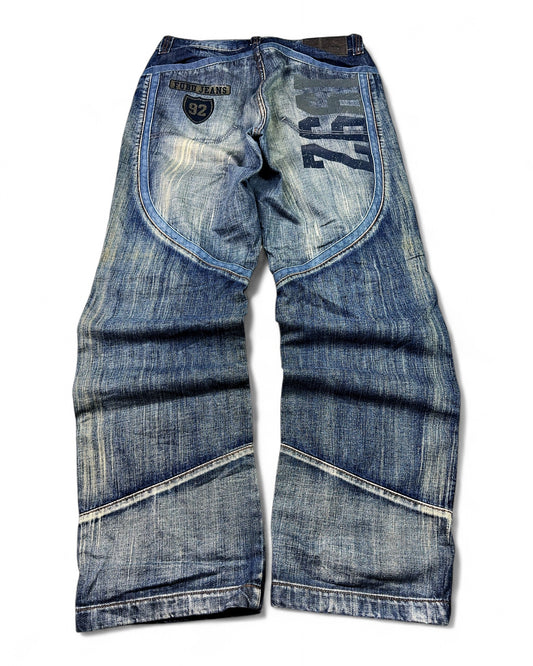 2000's Fubu Hip Hop Baggy Jeans *very rare 32x32 (M)