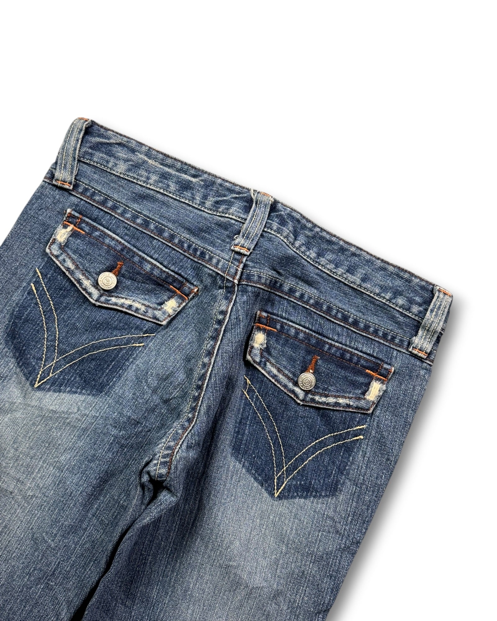 2000's Garage Low Waist/Bootcut Jeans Women's *rare 30x30 (M)