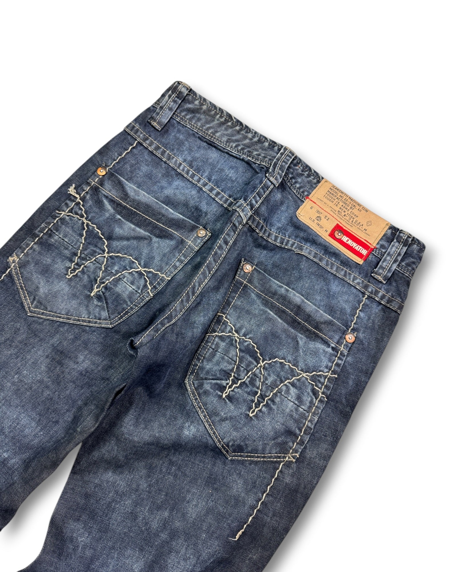 2000's Renovator Straight/Baggy Japanese Jeans *rare (M)