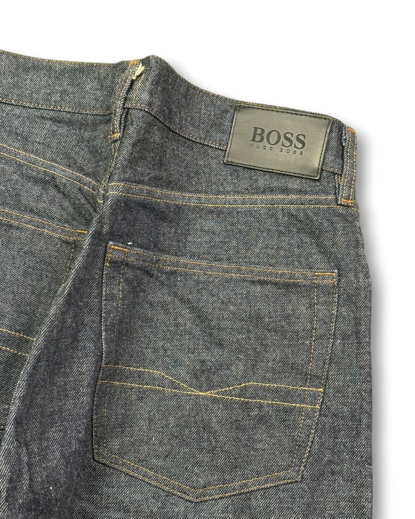 2000's Hugo Boss Straight Selvedge Jeans *very rare 28x32 (S)