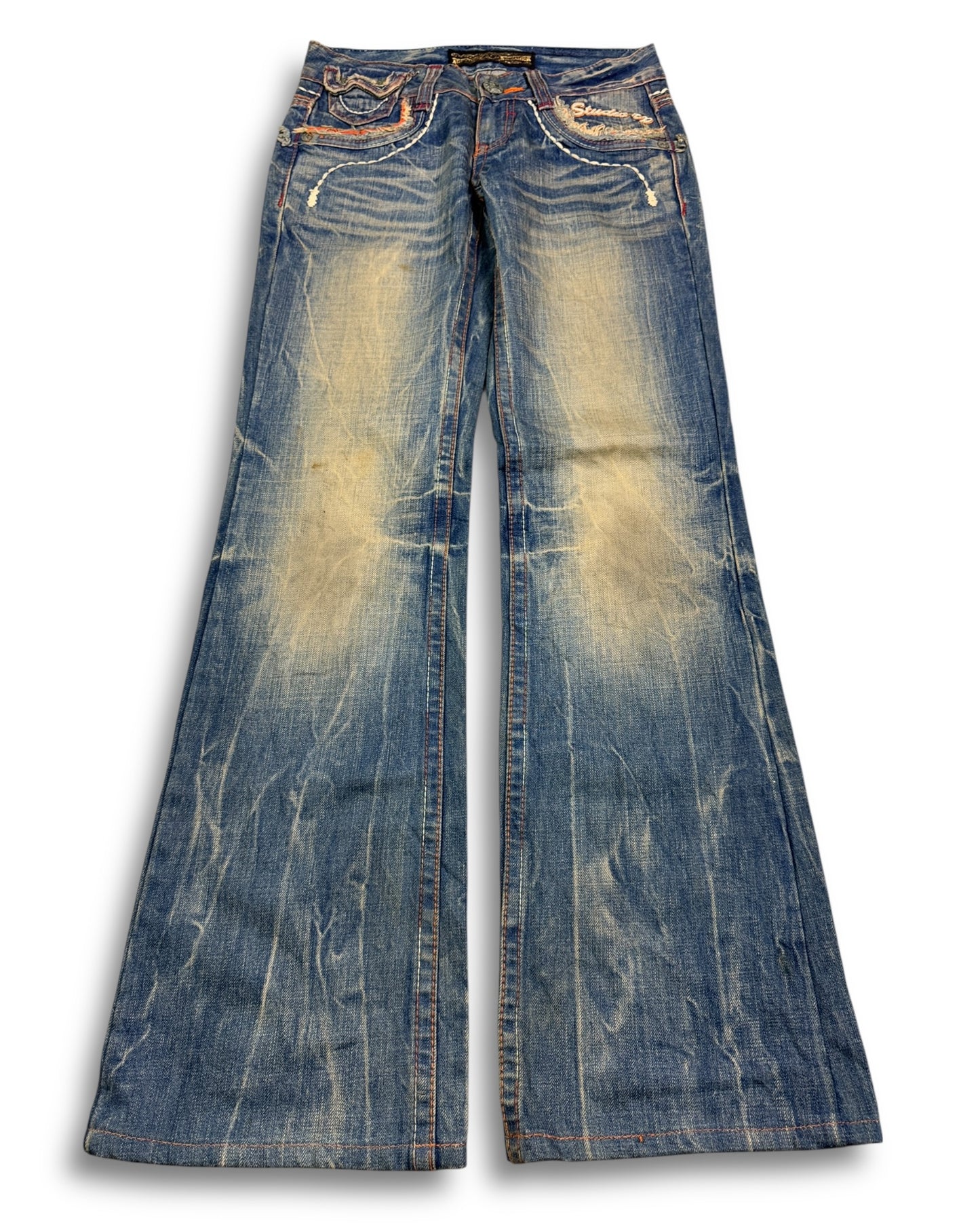 2000's Studio R.P. Low Waist/Bootcut Japanese Archive Jeans Women's *very rare 28x30 (S)