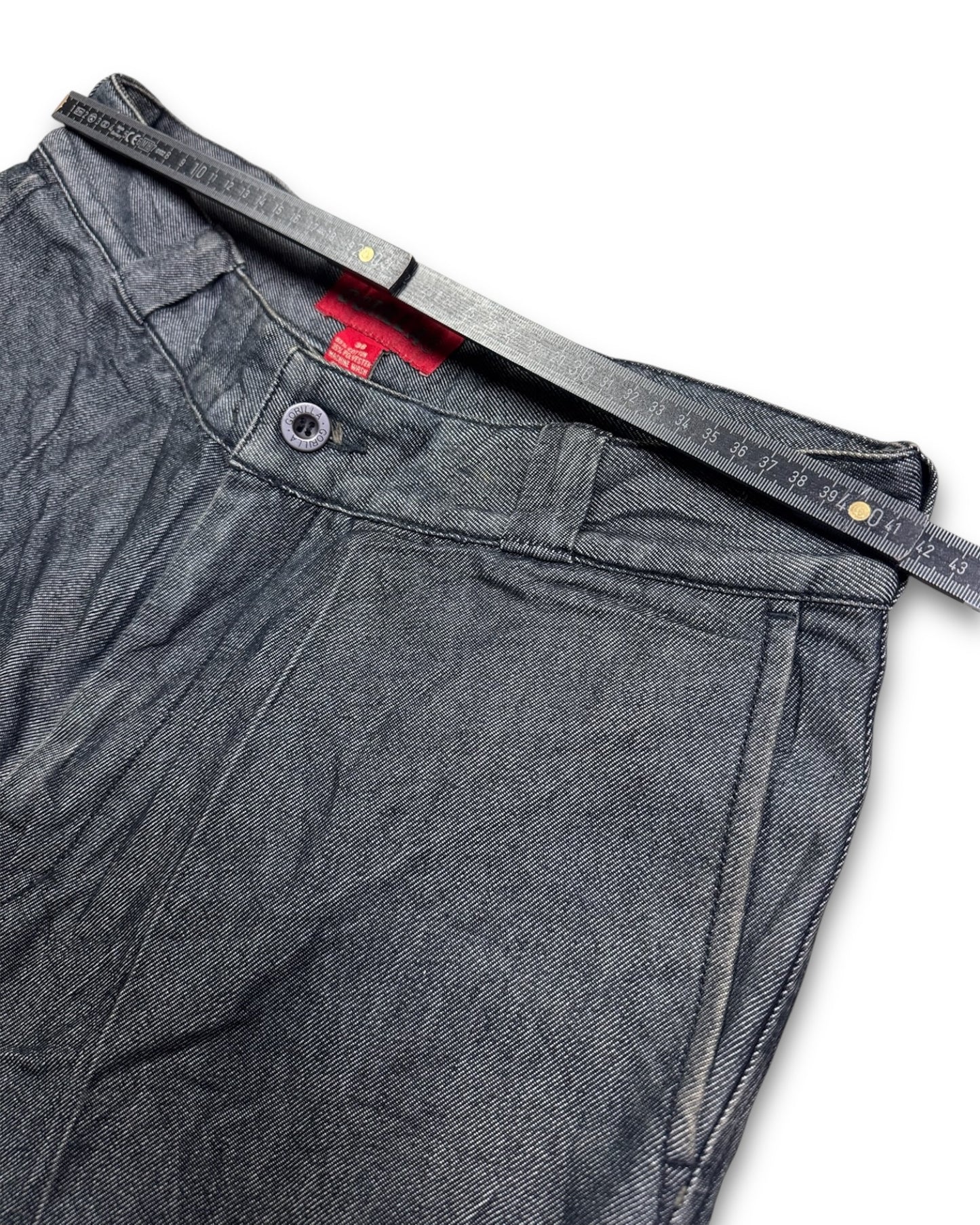 2000's Gorilla Baggy Shiny Hip Hop Pants *very rare 32x34 (M)