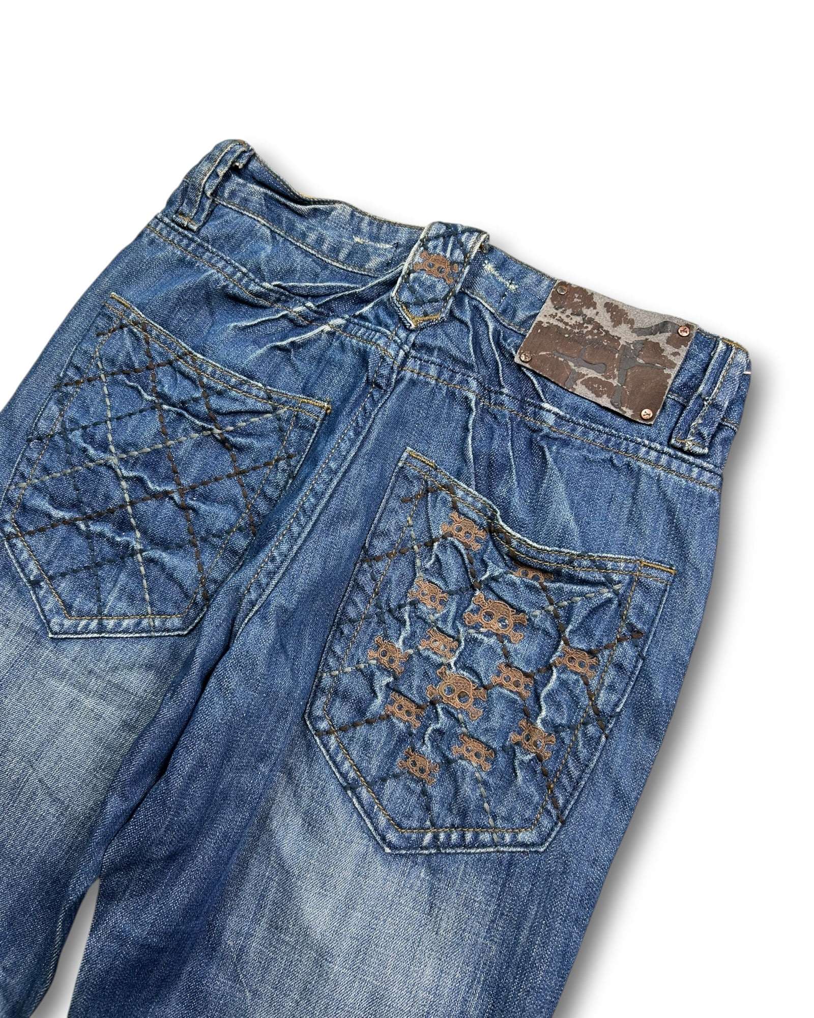 2000's Japanese Style Straight/Baggy Jeans *rare 30x32 (M)