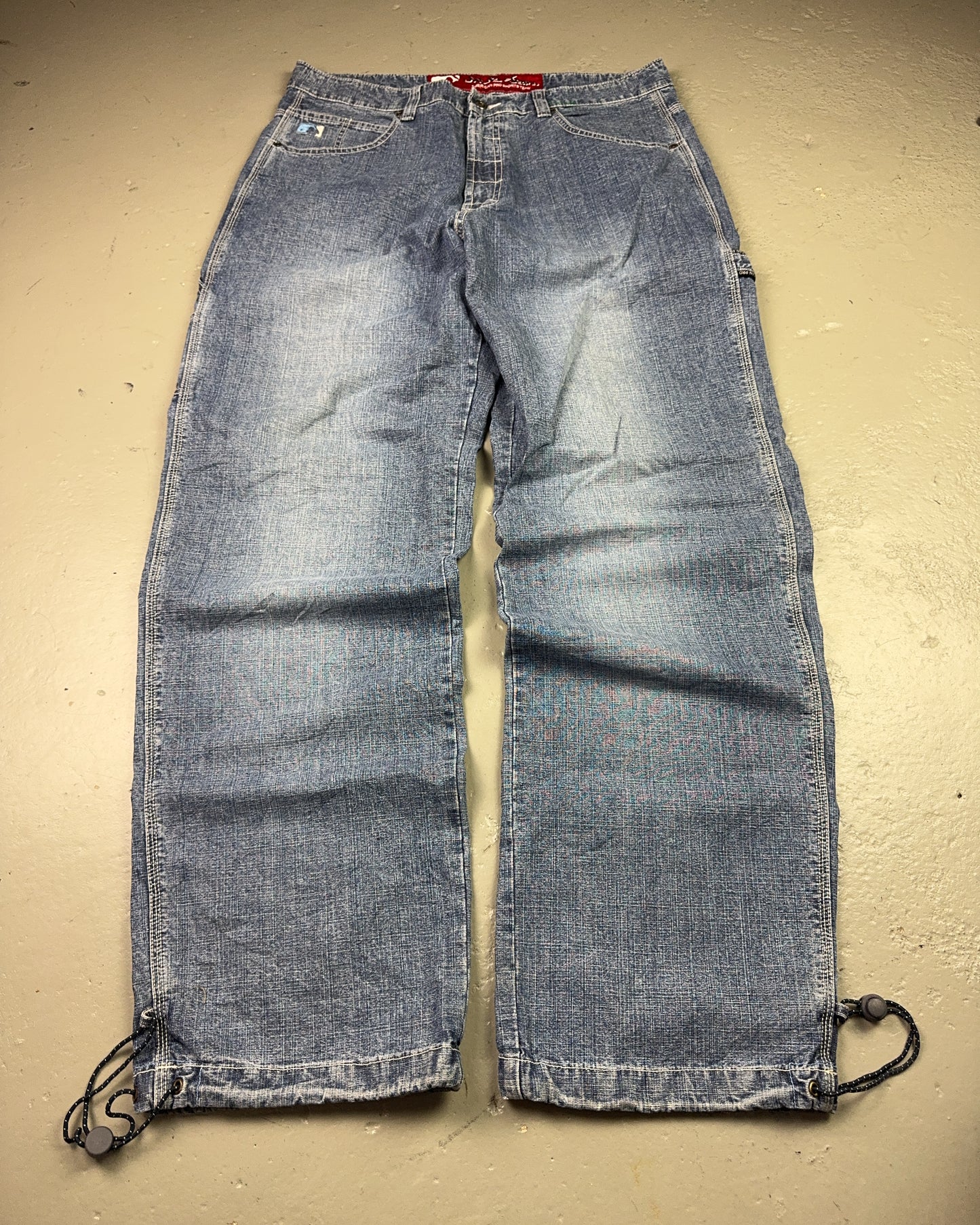 2000's Meltin Pot Hip Hop Baggy Jeans *rare 36x34 (XL)