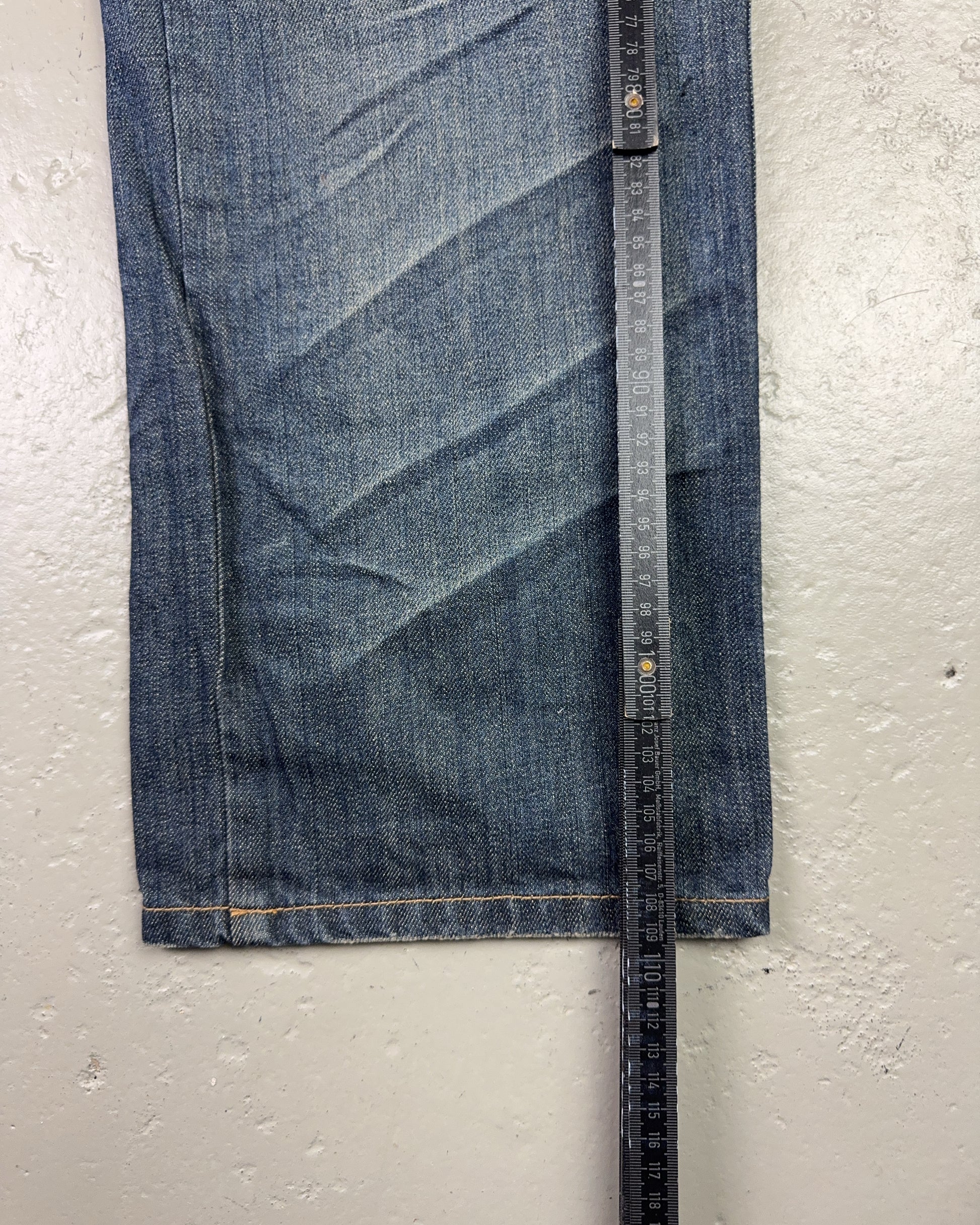 2000's Big Train Japanese Baggy Jeans *very rare 36x34 (XL)