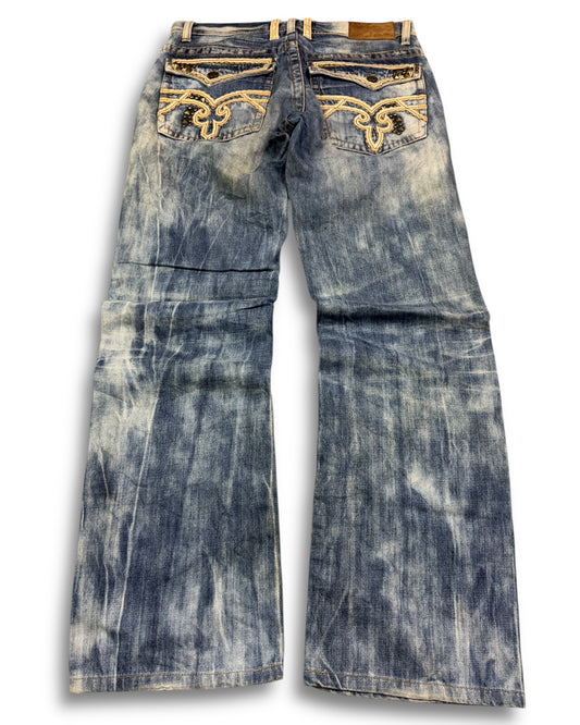 2000's Pasta Denim Straight/Baggy Jeans *rare 30x30 (M)