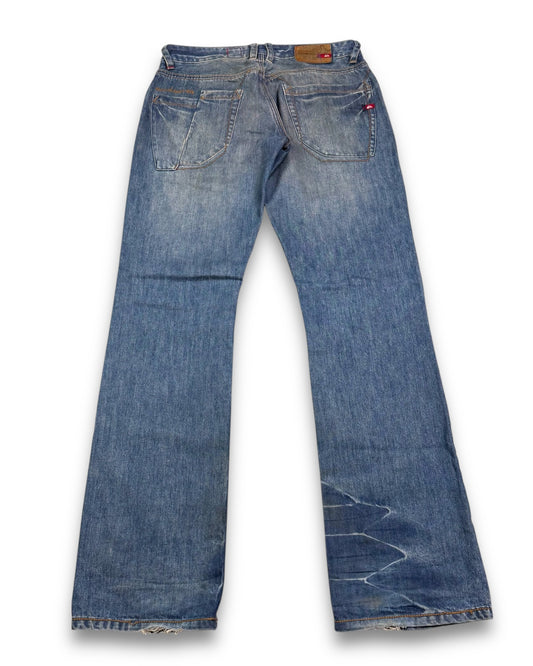 2000's Quiksilver Straight Jeans *rare 30x32 (M)