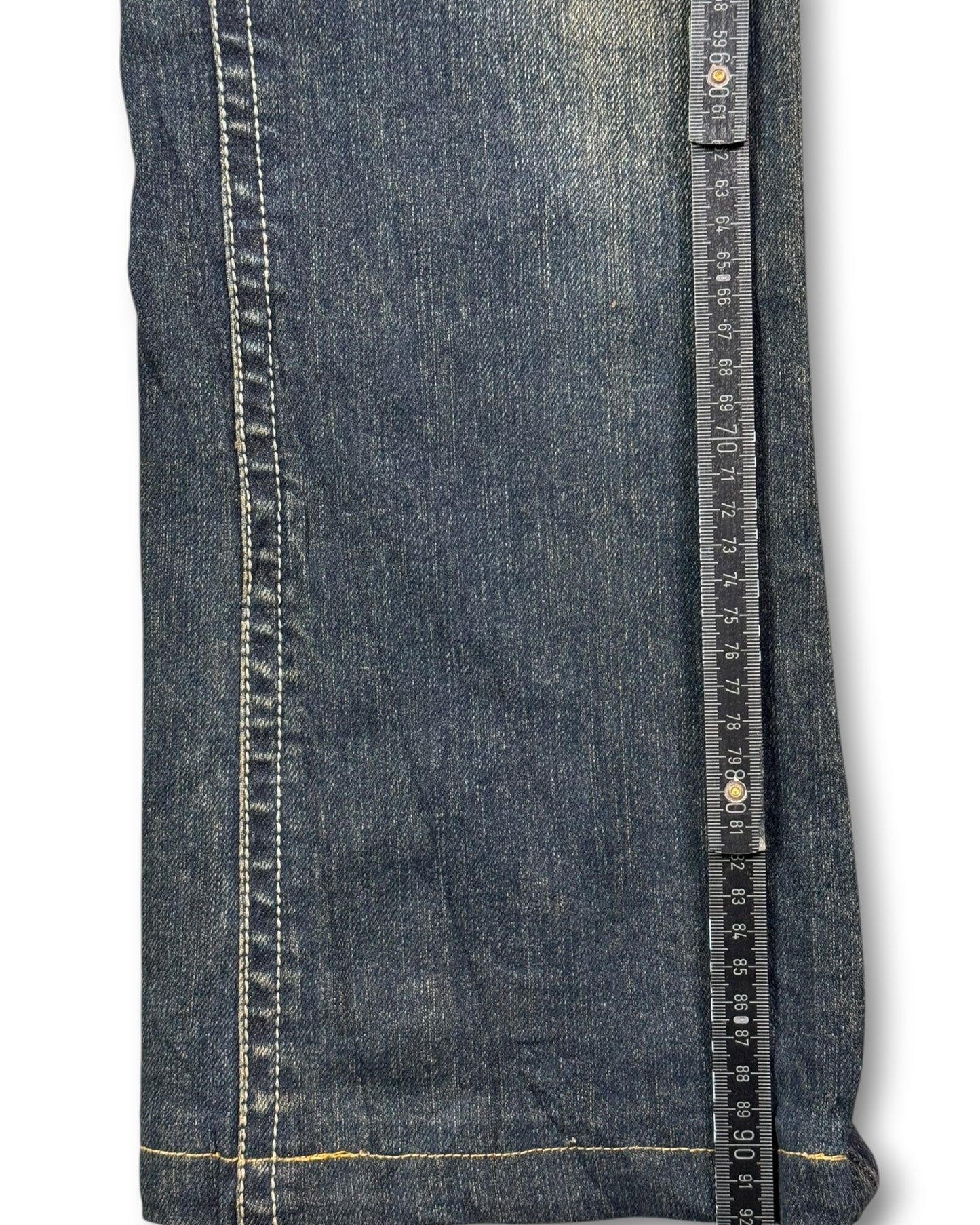 2000's Big Train Bootcut Japanese Jeans Women's *very rare 32x28 (M)