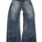 2000's Oni Japanese Baggy/Straight Jeans *rare 32x34 (M)