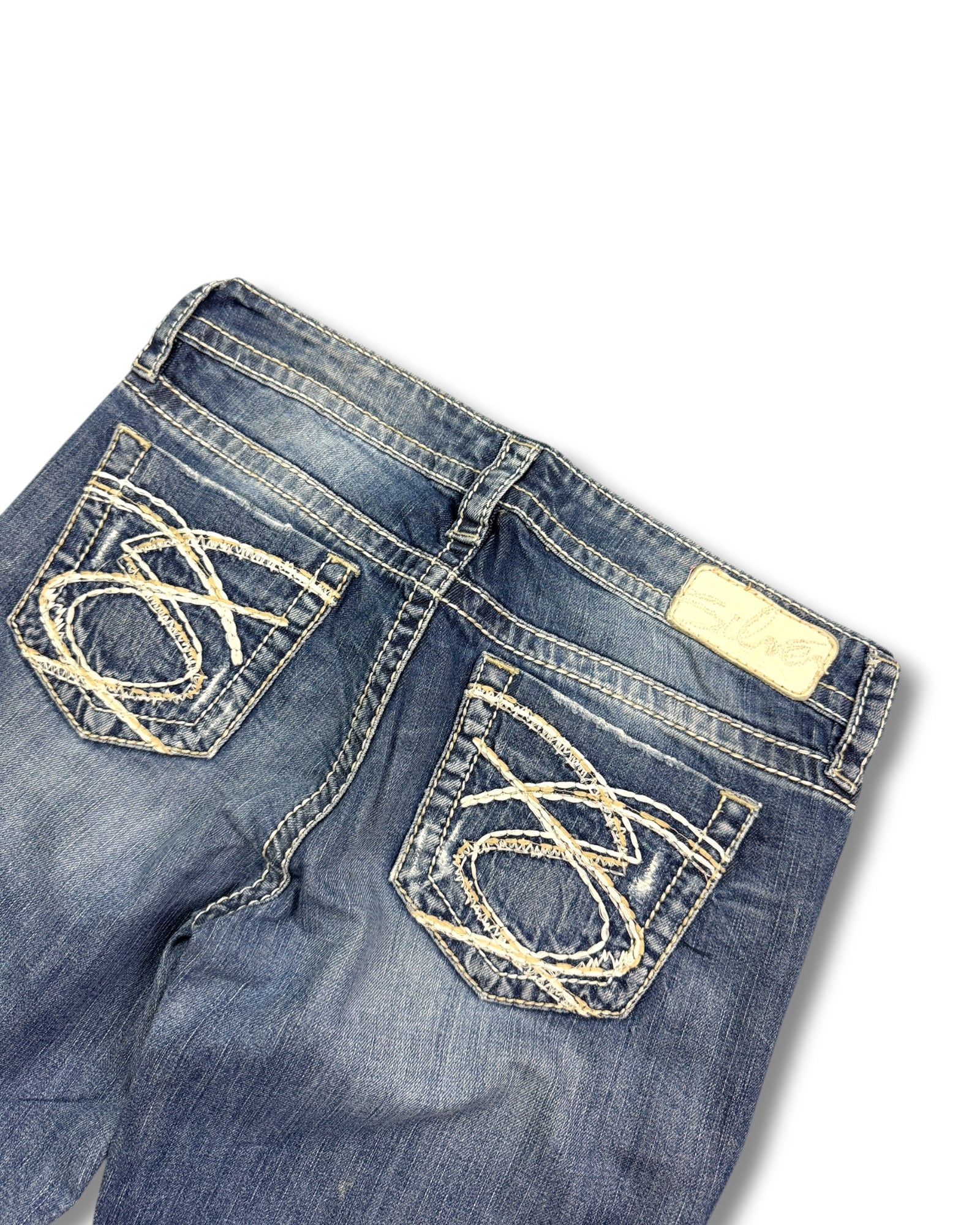 2000's Silver Low Waist/Bootcut Jeans Women's * 30x30 (M)