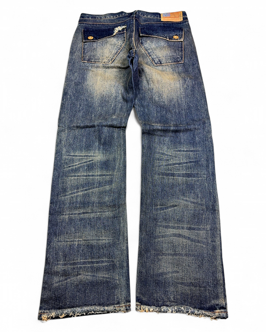 2000's BBreakers Korean Archive Straight/Baggy Jeans *rare 36x34 (XL)