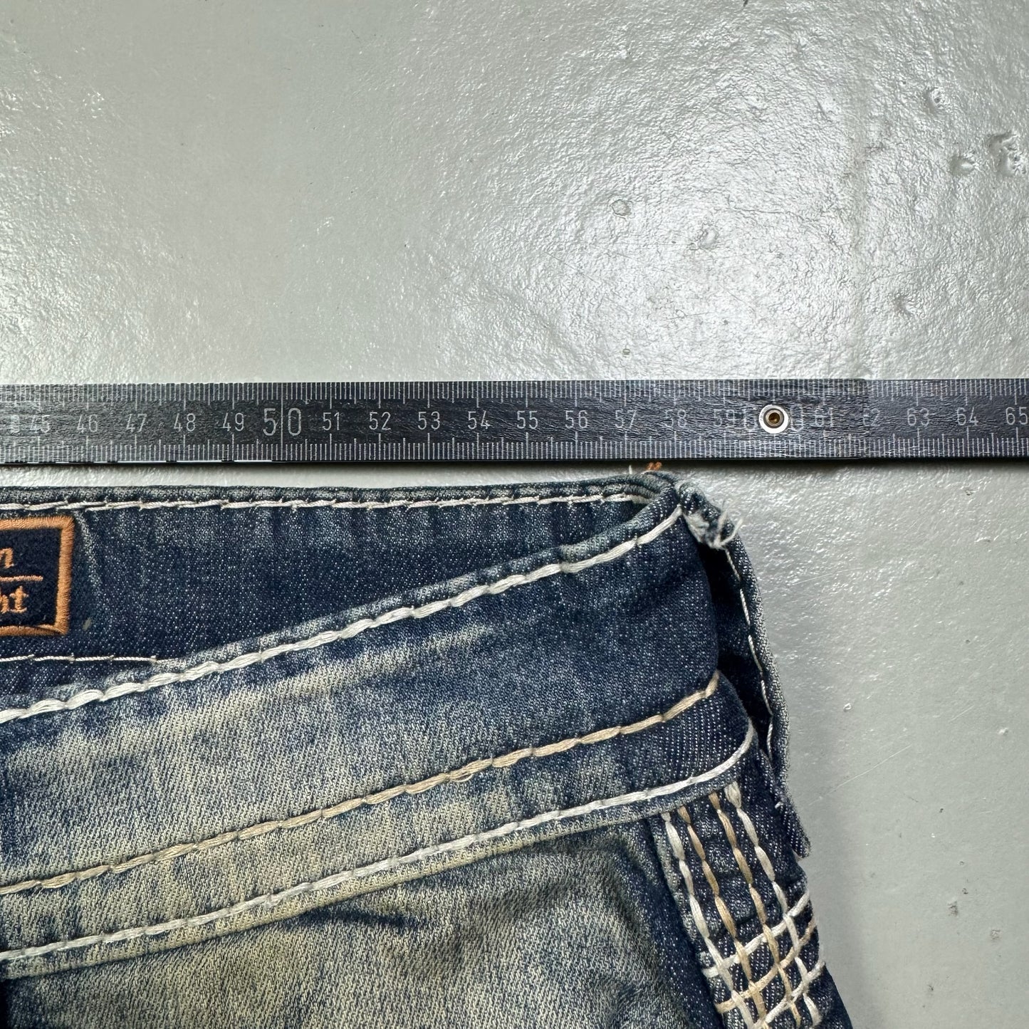 2000‘s Rock Revival Straight Jeans *rare 44x34