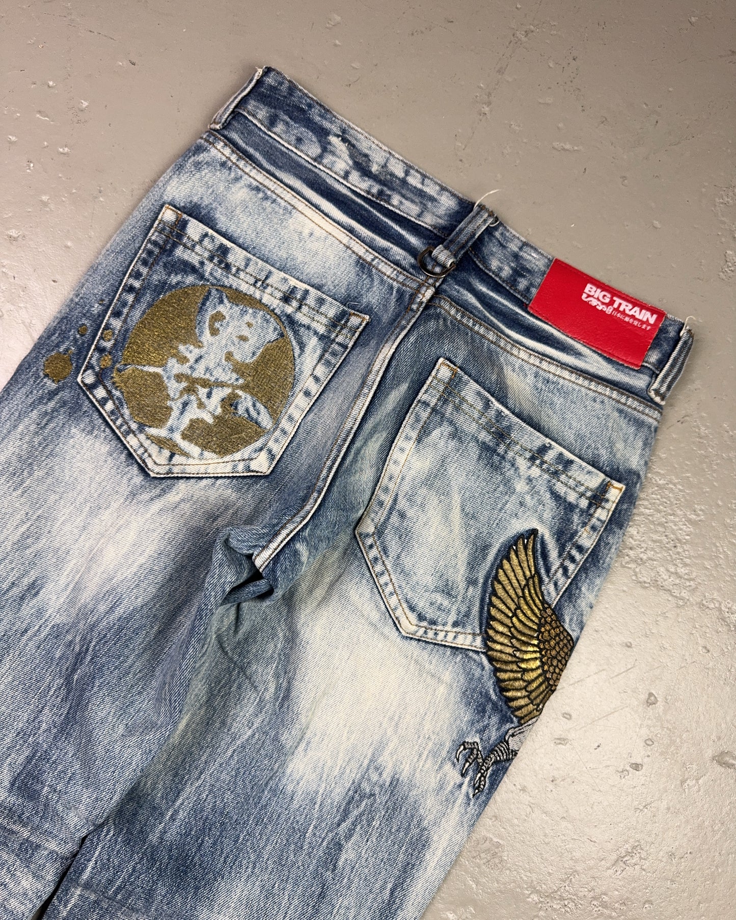 2000's Big Train Japanese Archive Straight Jeans *very rare 28x30 (S)