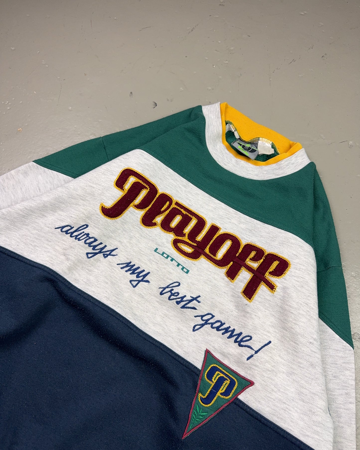 1990's Lotto Playoff Sweater *very rare (L)