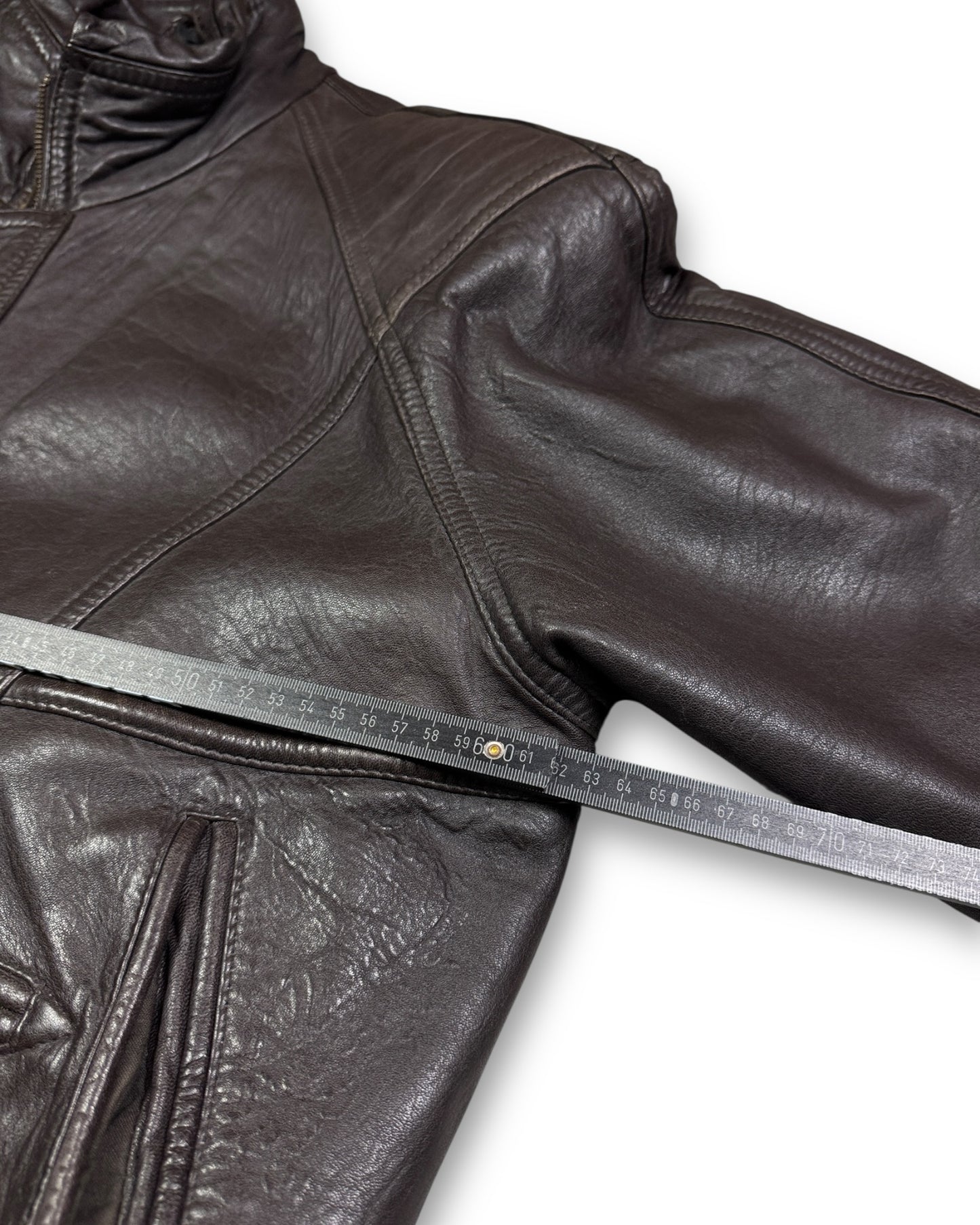 1990's Nappa Leather Jacket *rare (L)