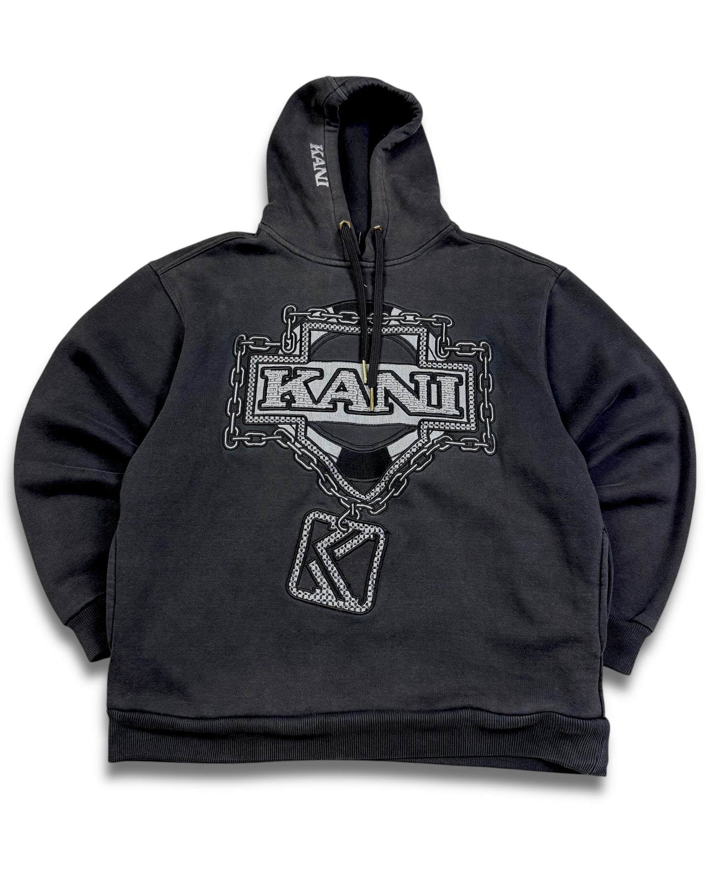 2000‘s Karl Kani Embroidered Hip Hop Hoodie *rare (S)