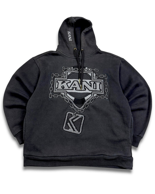 2000‘s Karl Kani Embroidered Hip Hop Hoodie *rare (S)