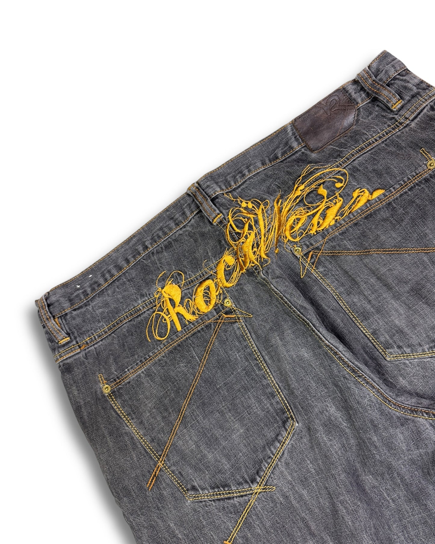 2000's Rocawear Baggy Hip Hop Jeans *rare 40x30 (2XL)