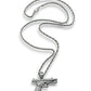 Iced Pistol Pendant Necklace
