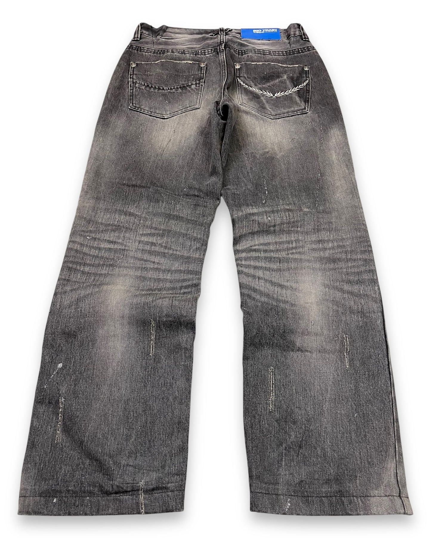 2000‘s Big Train Japanese Baggy/Straight Jeans *rare 30x30