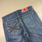 2000's Ask Korean Archive Baggy/Bootcut Jeans *rare 32x32 (M)
