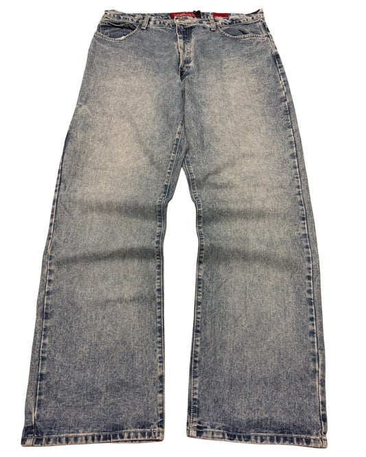 2000‘s Quiksilver Heavy Denim Baggy Jeans Vintage/Y2K *very rare 36x34