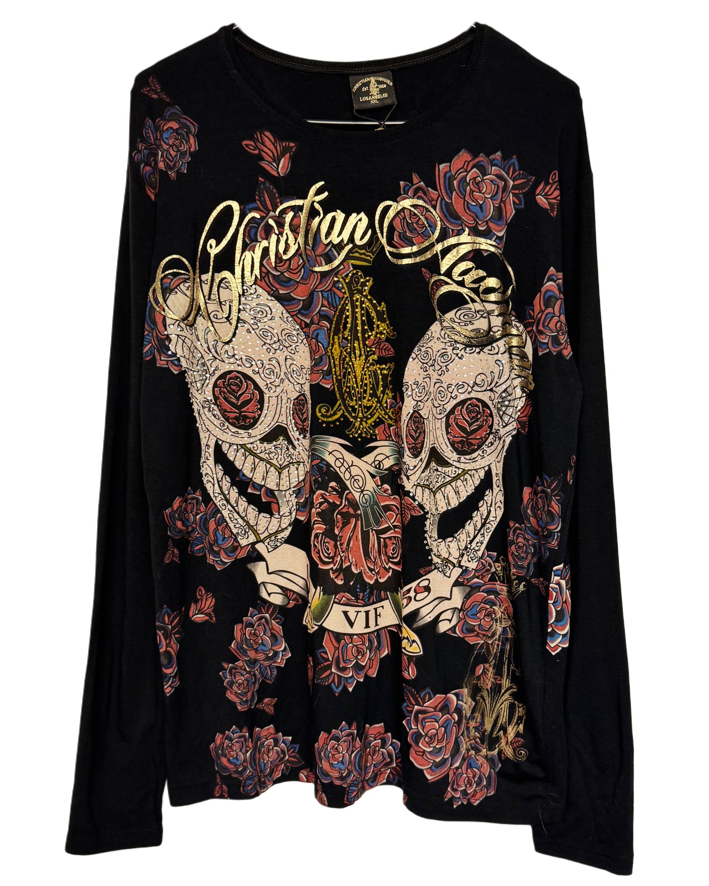 2000‘s Christian Audigier Deadstock Longsleeve *very rare (XXL)