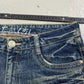 2000’s Big Train Japanese Baggy/Straight Heavy Denim Jeans *very rare 34x34