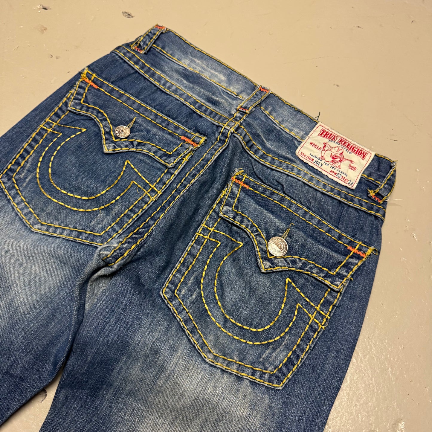 2000‘s True Religion Joey Baggy/straight Jeans *selten 30x31