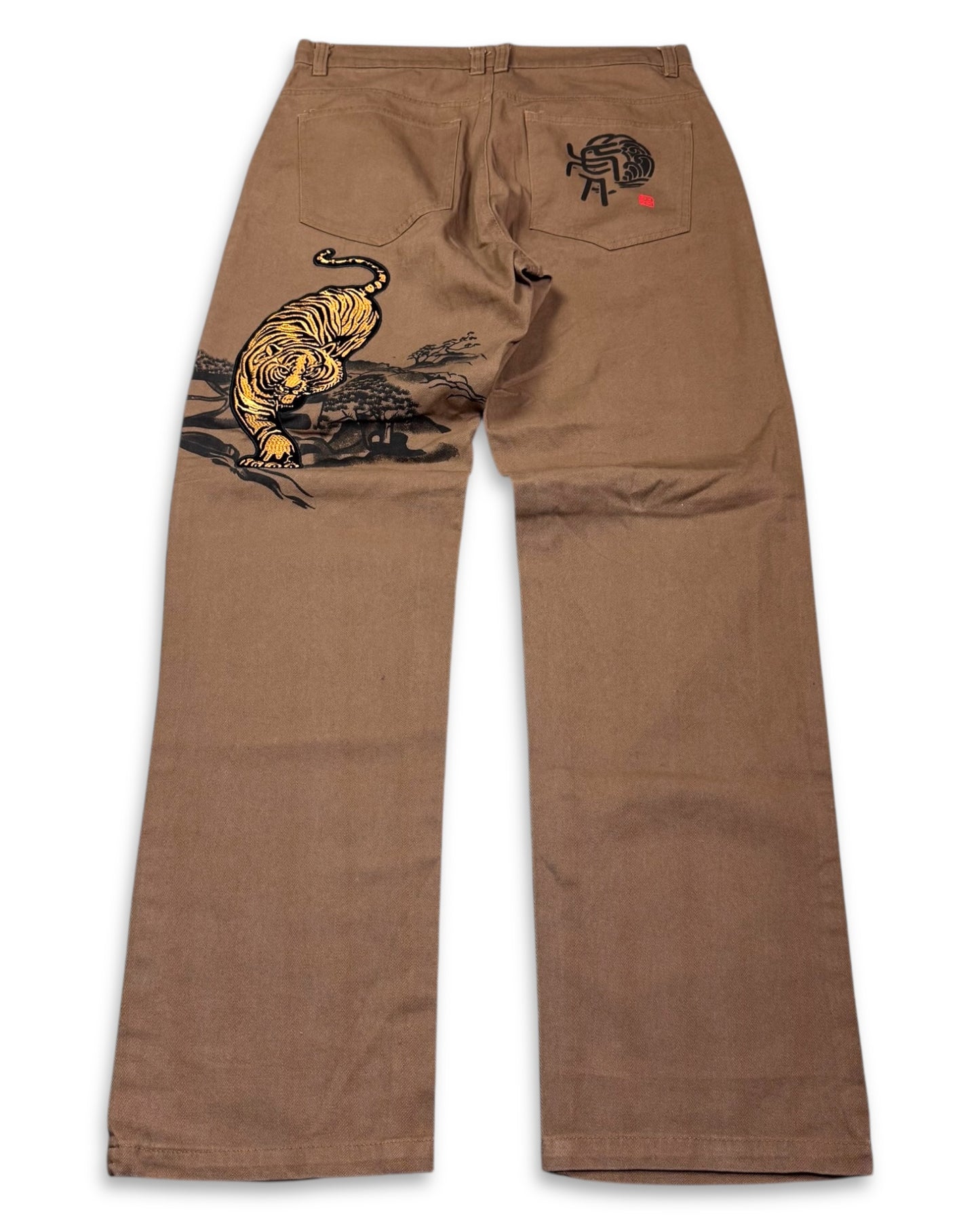 2000’s SJ Japanese Tiger Straight Jeans 30x30