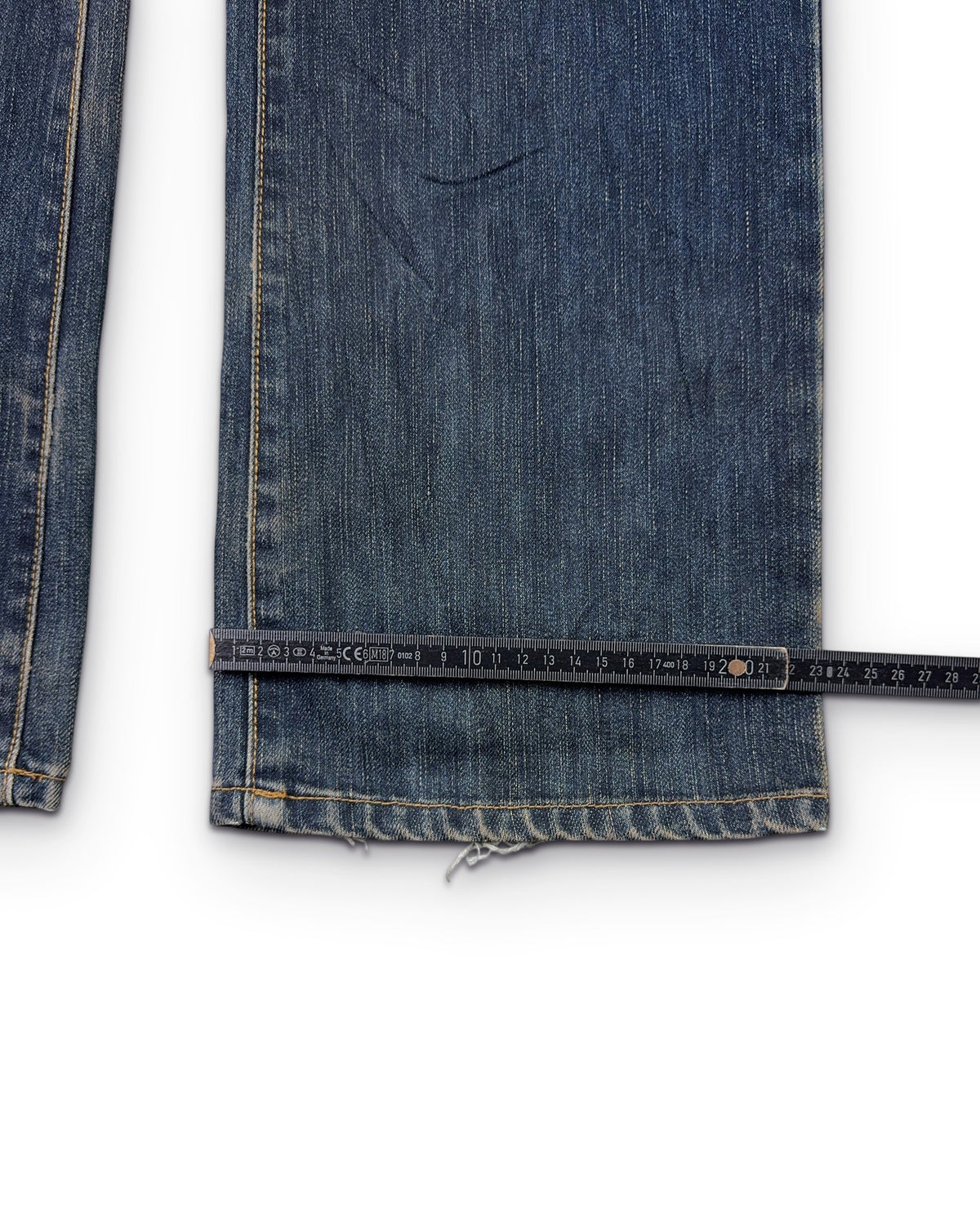 2000's Blue Way Japanese Straight/Bootcut Jeans *rare 32x34 (M)