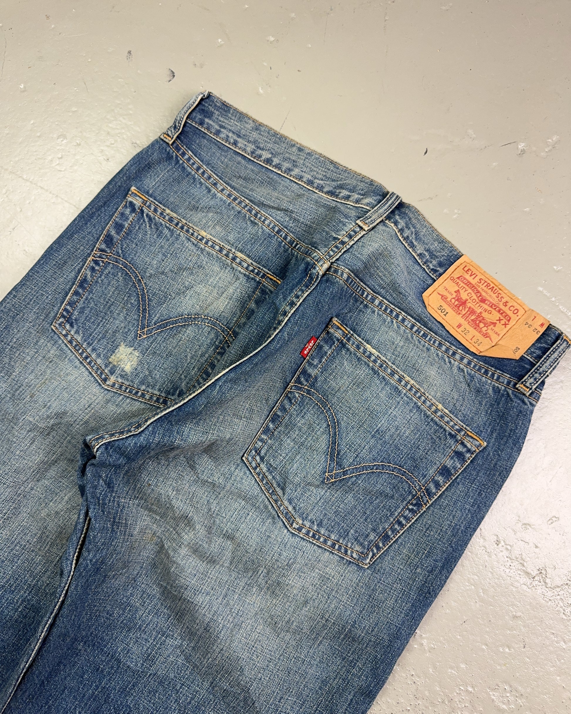 2000's Levi's Straight Jeans *rare 32x34 (M)