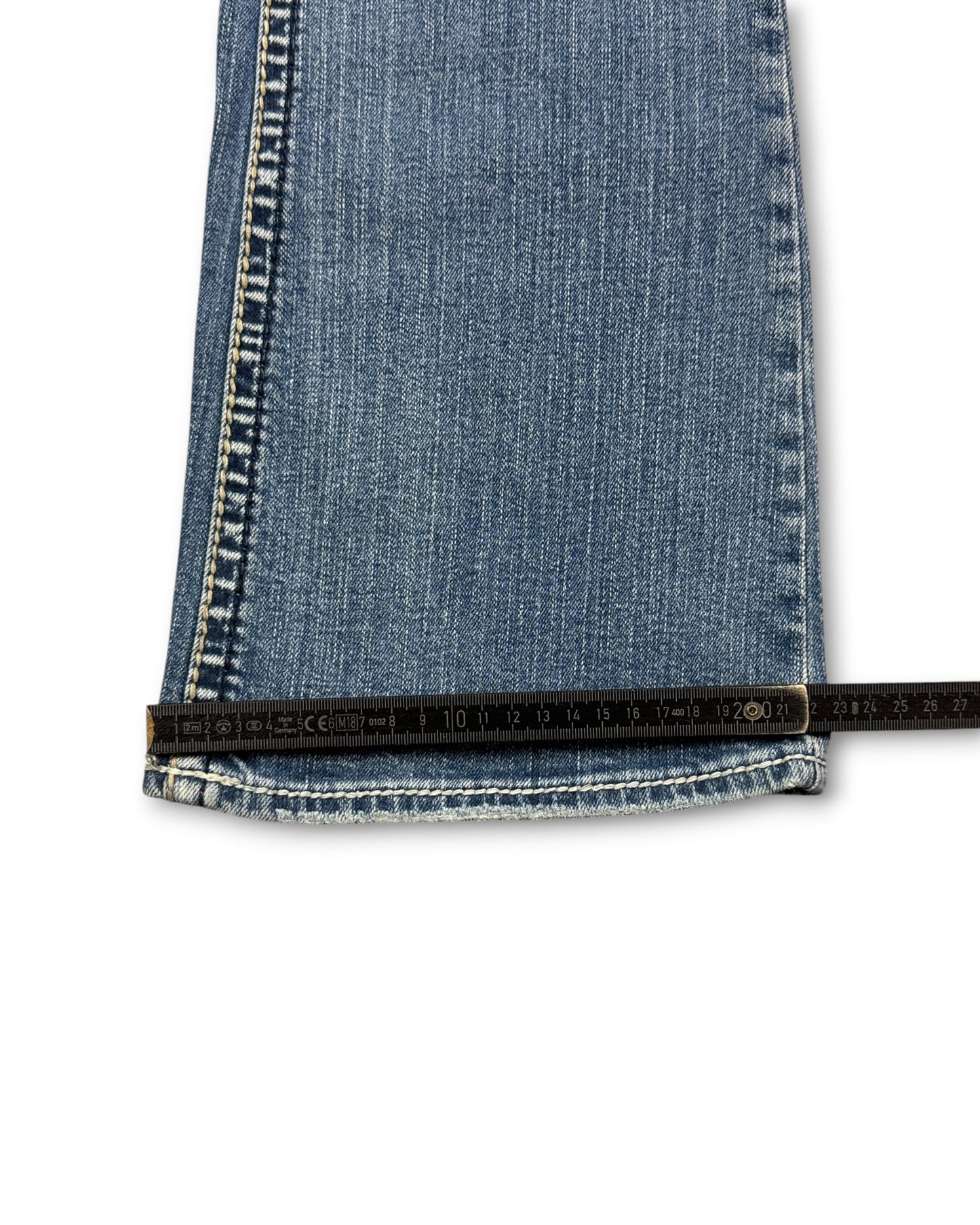 2000's Silver Low Waist/Bootcut Jeans Women's *very rare 32x30 (M)