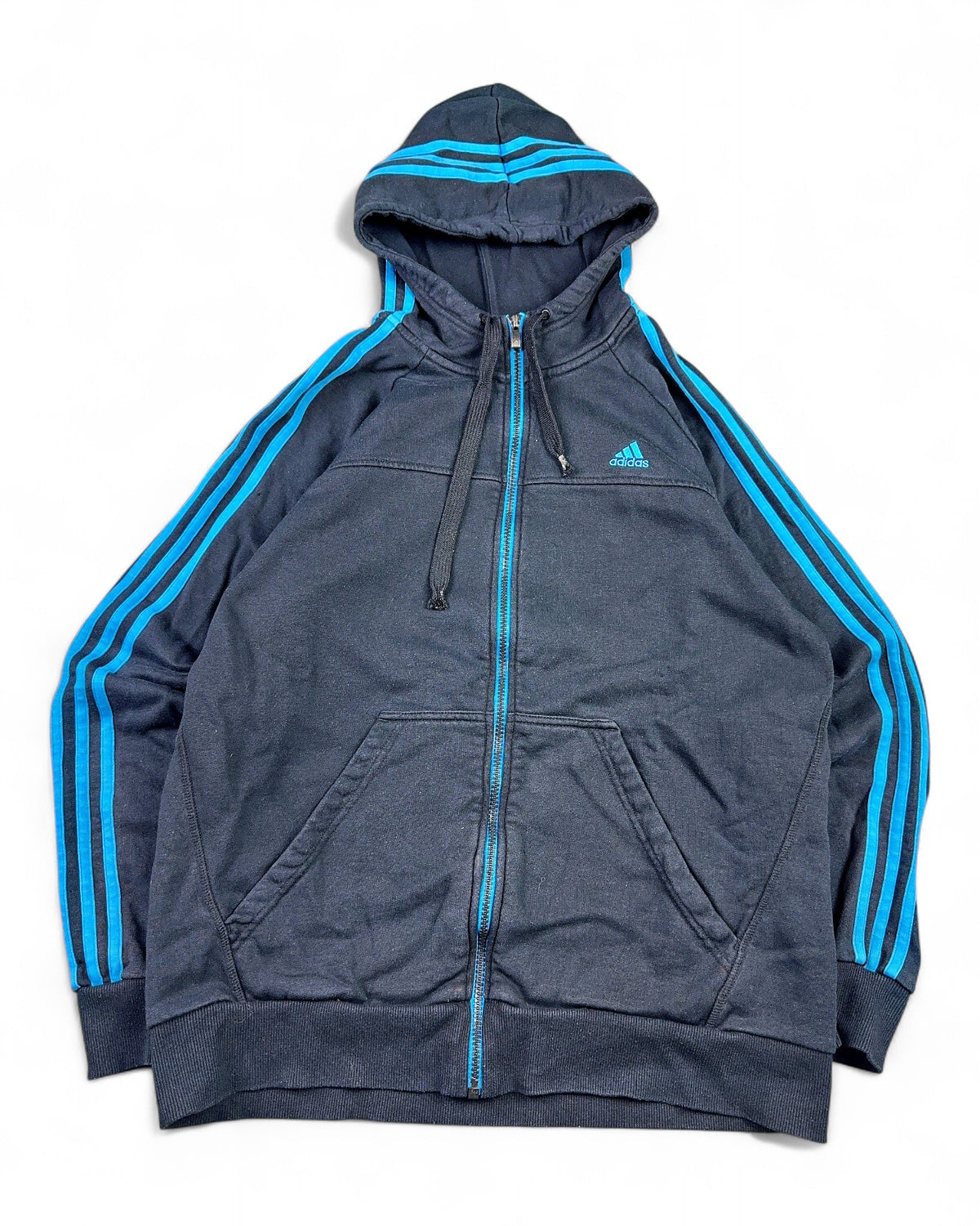 2000's Adidas Zip Hoodie * (L)