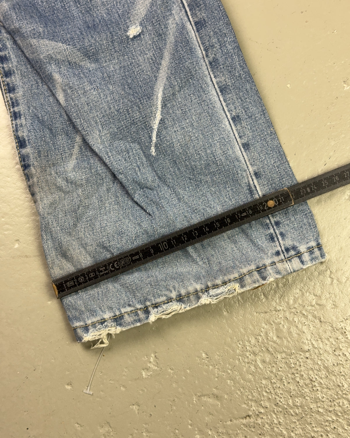 1970's Levi's Big E 501 Straight/Baggy Jeans *extremely rare 34x34 (L)