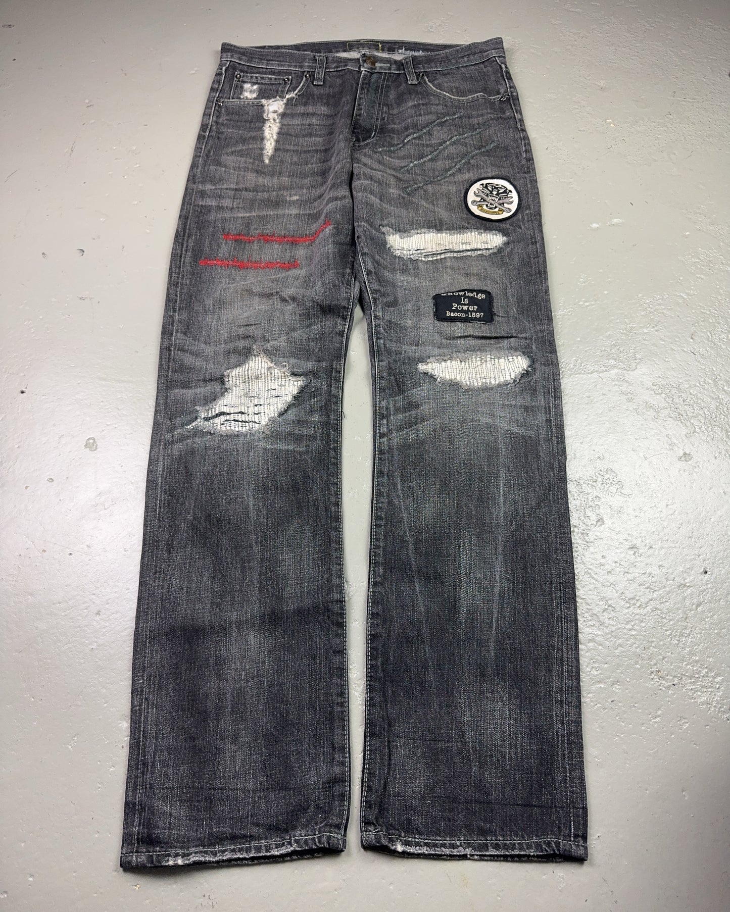 2000's Japanese Archive Straight Jeans *very rare 34x34 (L)