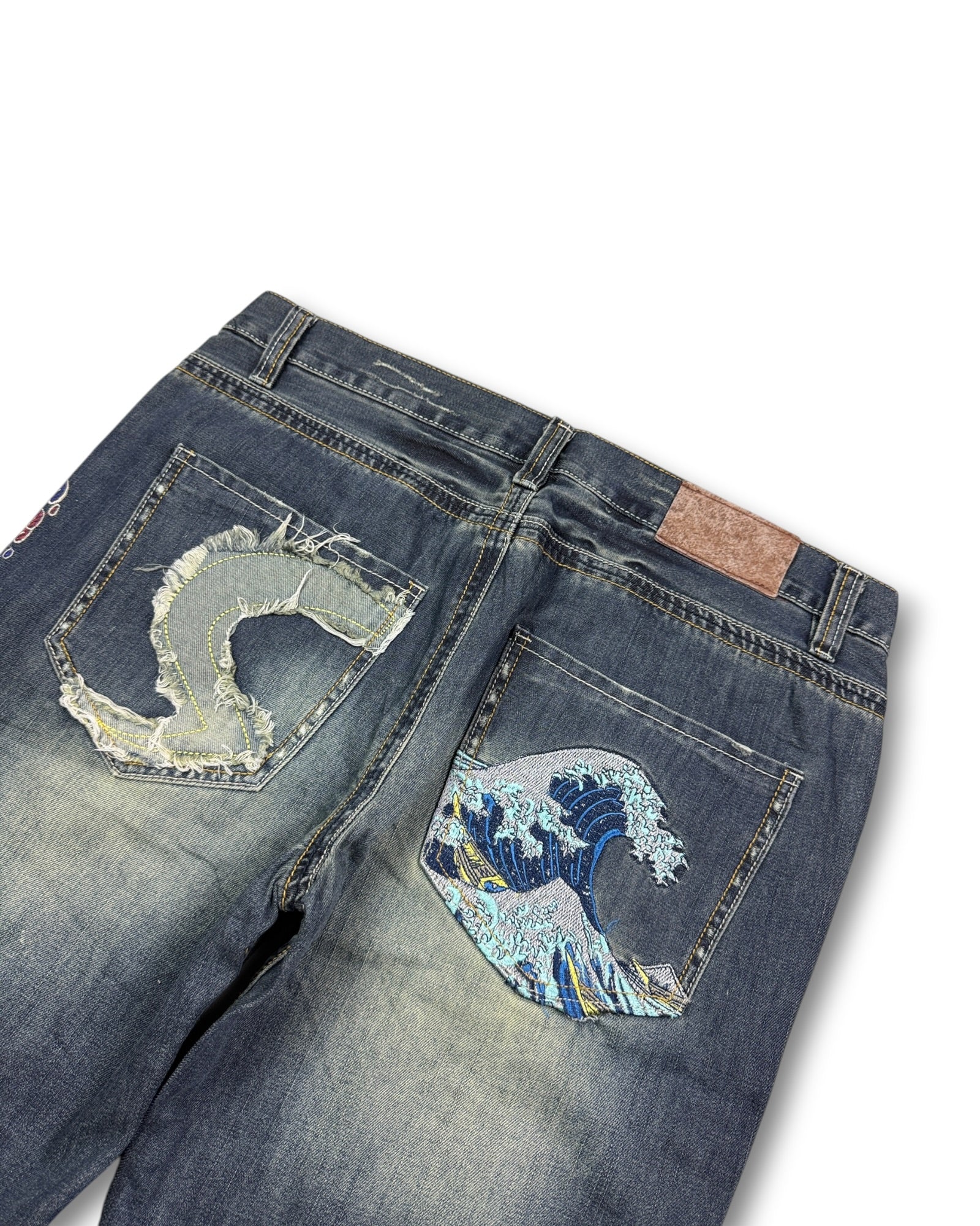 2000's Osaka Big Train Japanese Archive Baggy Jeans *rare 36x32 (XL)